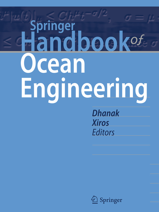 Upplýsingar um Springer Handbook of Ocean Engineering eftir Manhar R. Dhanak - Biðlisti